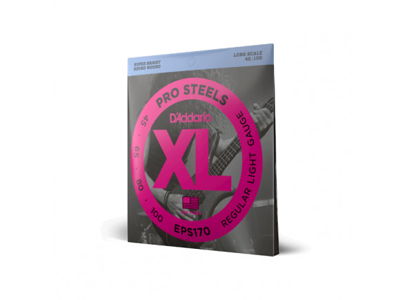 45-100 Regular Light, Long Scale, XL ProSteels Bass Strings 45-100 Regular Light, Long Scale, XL ProSteels Bass Strings